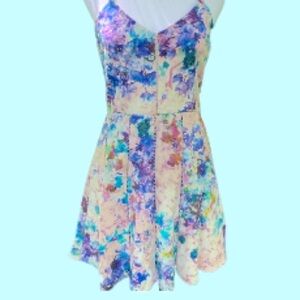 Parker Dress Small Mini Multicolor